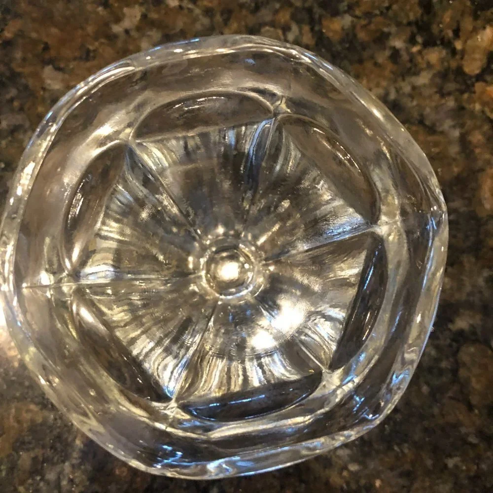 Four Vintage Sherbet Glasses 4 inch tall